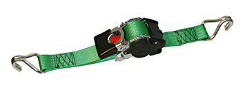 Kerbl 37186 Automatic Lashing Strap 50 mm x 3 m Maximum Load 750 / 1,500 kg with S-Hook