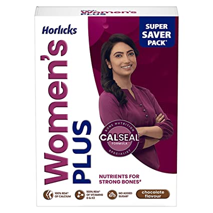 Horlicks Women's Plus Chocolate Carton, 400 g
