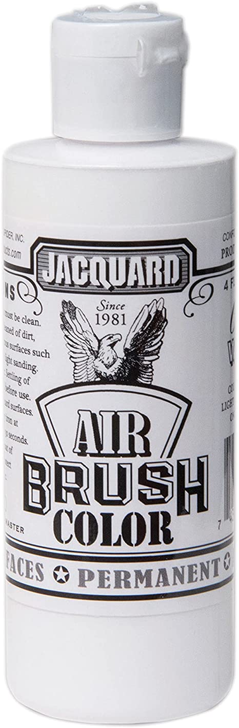 Jacquard Airbrush Color 4Oz Opaque White