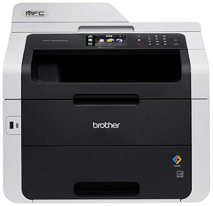 Brother MFC-9330CDW Colour Laser Printer | Wireless & PC Connected | Print, Copy, Scan, Fax & 2 Sided Printing | A4