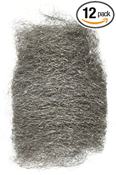 Medium Steel Wool Pad, 16 Pads