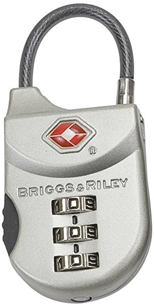 Briggs & Riley Travel Basics Luggage Tsa Cable Lock