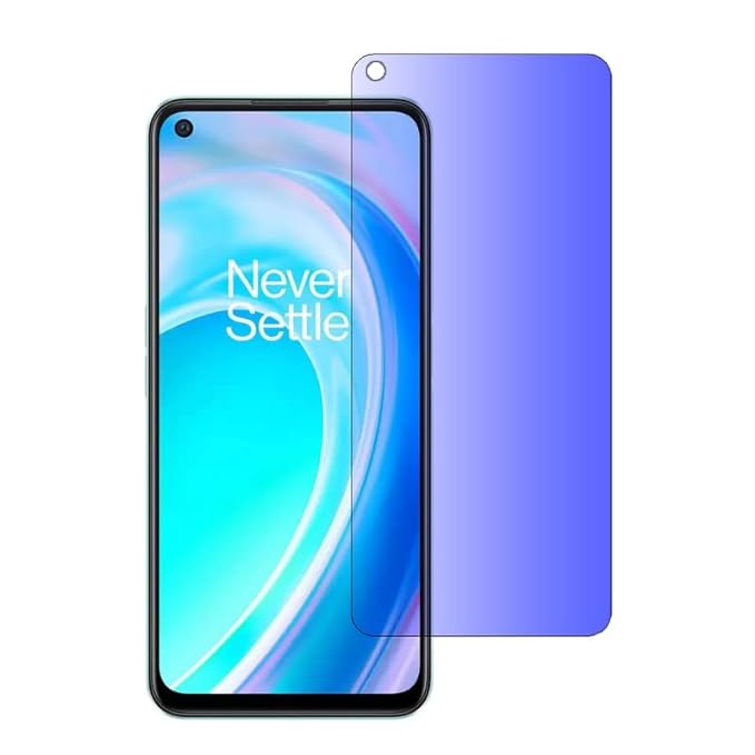 Marvelous Anti Blue Light (Blue Light Resistant to Protect your Eyes) Tempered Glass Screen Protector for OnePlus Nord CE 2 Lite 5G.