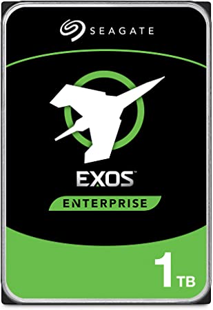 Seagate Exos 1TB Internal Hard Drive Enterprise HDD – 3.5 Inch 6Gb/s 7200 RPM 128MB Cache for Enterprise, Data Center – Frustration Free Packaging (ST1000NM0008)