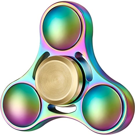 SNAHIKE Fidget Spinner, Fidget Toy - Hand Spinner with Sturdy Metal Speed Up to 6 Mins Spins / Quite Spins, Help with Focus, Concentration and Anxiety