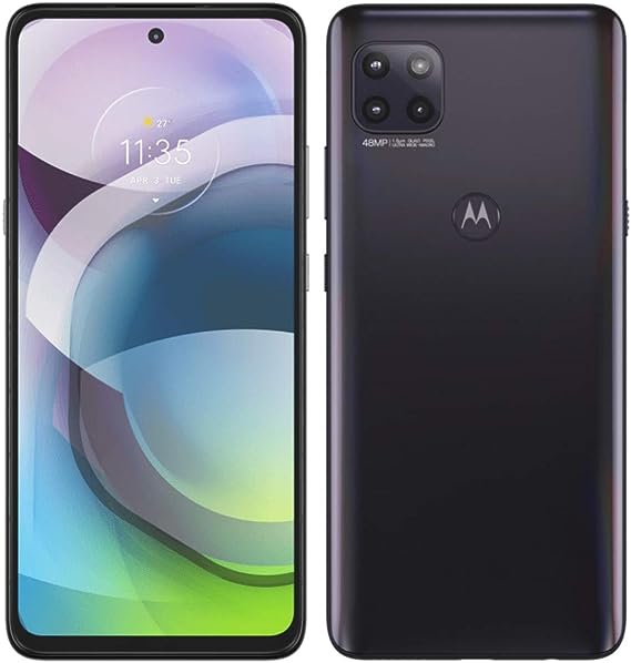 Motorola One 5G Ace 2021 (64GB, 4GB) 6.7" FHD  Water Resistant, Snapdragon 750 (Only for AT&T, Cricket, H2O) Model XT2113-5 (Gray)