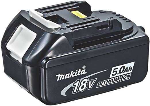 Makita 2-BL1850 2 x BL1850 5.0ah 18v Battery Lithium Ion LXT Star Protected, Black, Small, Set of 2 Pieces