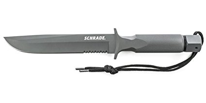 Schrade SCHF2 Large Extreme Survival One-Piece Drop Forged Clip Point Fixed Blade