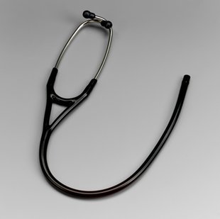 3M Littmann® Stethoscope Binaurals for Master Cardiology™ , Cardiology III™ , Cardiology II S.E. and Cardiology S.T.C. Stethoscopes, Black Tube, Black Eartips, 27 inch