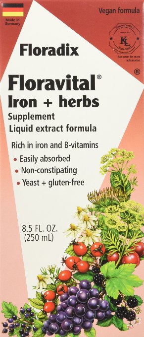 Salus-Haus - Floradix Floravital Iron & Herbs Yeast Free - 8.5 oz (FFP)