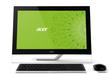 Acer Aspire A5600U-UR11 23-Inch All-in-One Touchscreen Desktop (Black)