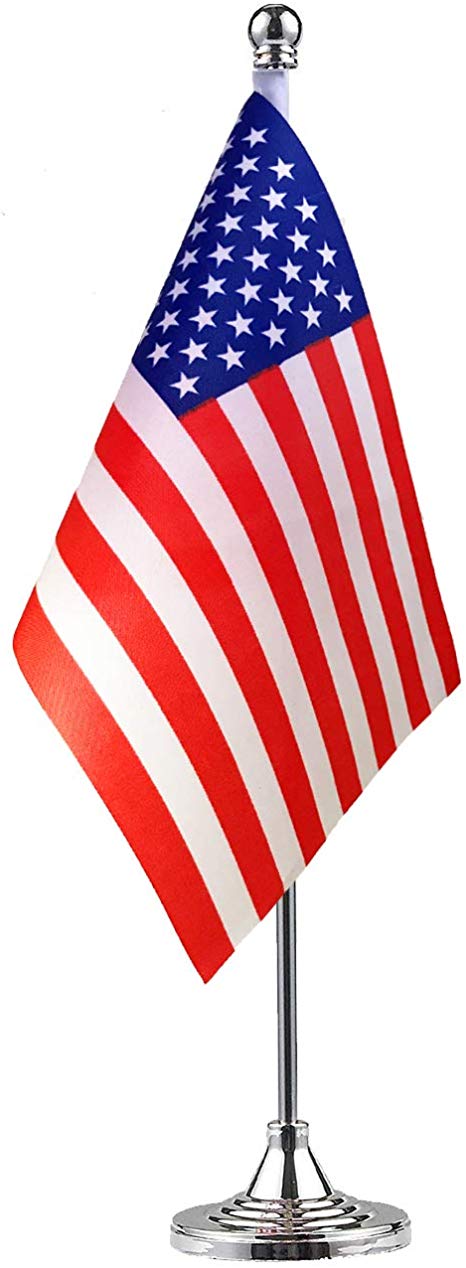 GentleGirl American Flag,USA US Table Flag,Desk Flag,Office Flag,International World Country Flags Banners,Festival Events Celebration,Office Decoration,Desk,Home Decoration