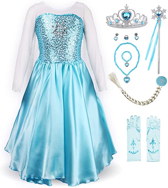 ReliBeauty Little Girls Princess Fancy Dress Costume