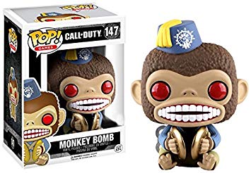 Funko Pop Call of Duty Monkey Bomb GameStop Exclusive