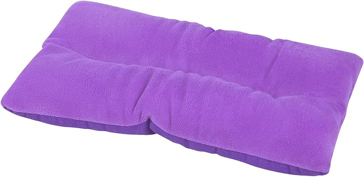 Atsuwell Heating Pad Microwavable for Pain Relief, 6 x 11" Multipurpose Microwave Heating Pad for Cramps, Neck and Shoulders, Knee, Muscles, Joints, Back Pain, Moist Heat Pack for Warm Compress, Purple