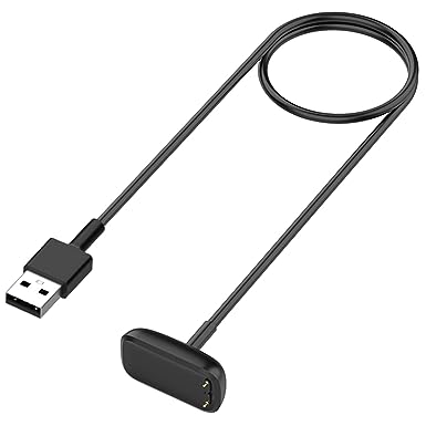 Kissmart Charger for Fitbit Luxe & Fitbit Charge 5, Replacement Charging Cable Cord for Fitbit Charge 5 and Fitbit Luxe [3.3ft/1m] (1)
