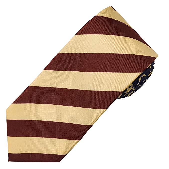 John William Striped American Flag USA Patriotic Red White & Blue Necktie