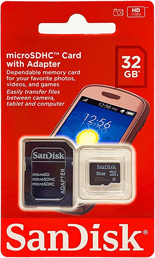 Sandisk 32GB 32G Micro SDHC Class 4 TF Memory Card Bulk Packaged