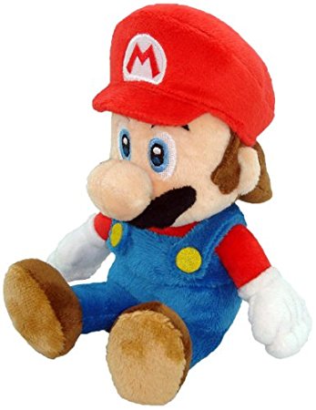 Super Mario Plush - 8" Mario Soft Stuffed Plush Toy (Japanese Import)