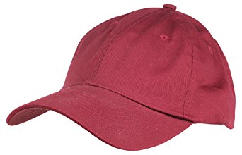 Dalix Unisex Unstructured Cotton Cap Adjustable Plain Hat