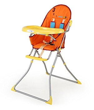 LuvLap Sunshine Baby High Chair (Yellow)