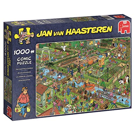 Jumbo Jan Van Haasteren the Vegetable Garden Jigsaw Puzzle (1000 Piece)