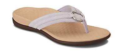 Vionic Women's Tide Aloe Toe-Post Sandal - Ladies Flip- Flop with Concealed Orthotic Arch Support