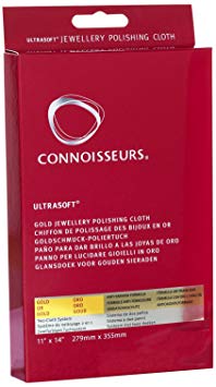 Connoisseurs Ultrasoft Gold Jewellery Cleaning Polishing Cloth 28x35cm