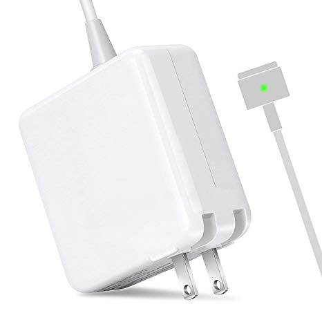 MOFANG FAMILY Macbook Air Charger, Replacement 45W Magsafe 2 T-tip Power Adapter for Apple Macbook Air 11 inch and 13-inch (45TM2)