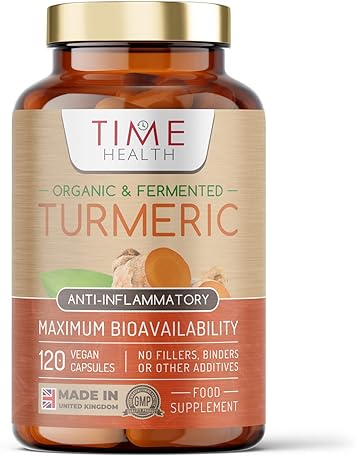 New: Organic Fermented Turmeric – 120 Capsules – Highly Bioavailable – Nutrient Rich – Vegan – UK Made Supplement – GMP Standards – Zero Additives (120 Count (Pack of 1))