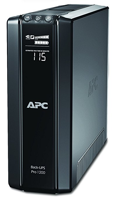 APC Power-Saving Back-UPS PRO - Uninterruptible Power Supply 1200VA, - BR1200GI - AVR, 10 Outlets IEC-C13, USB, Shutdown Software