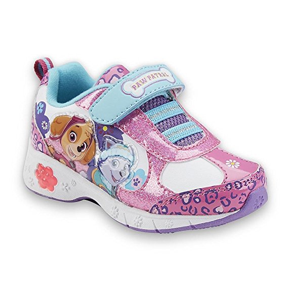 Nickelodeon Toddler Girl's PAW Patrol Pink/Blue Light-Up Shoes