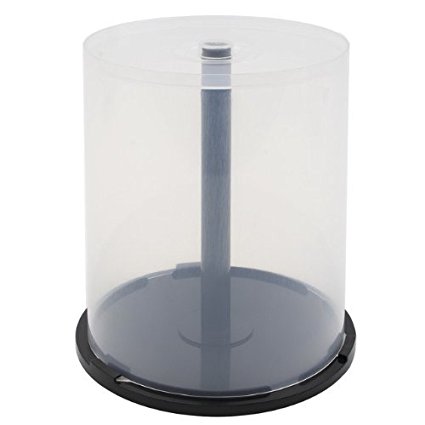 1 PC OF EMPTY CD DVD Blu-ray Disc CAKE BOX Spindle -100 Disc Capacity