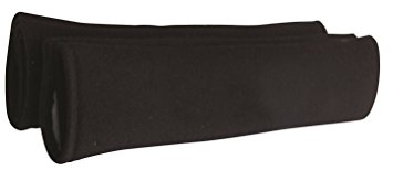 SEAT BELT COMFORT PADS- PLAIN BLACK