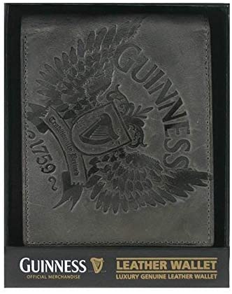 Guinness Grey Wings Leather Wallet