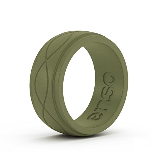 Enso Mens Infinity Silicone Ring