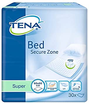 Tena Bed Super 60x60cm - Pack of 30 (Incontinence Bed Pads)