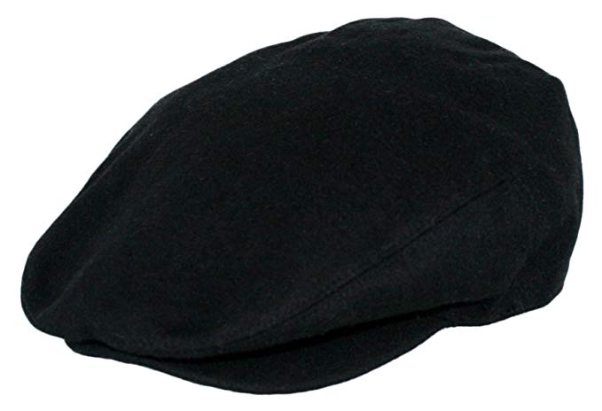 Epoch Hats Men's Premium Wool Blend Classic Flat Ivy Newsboy Collection Hat