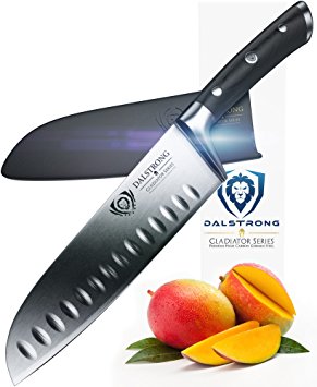 DALSTRONG Santoku Knife - Gladiator Series - German HC Steel - 180mm (7")