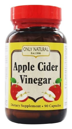 Only Natural - Apple Cider Vinegar 500 mg - 90 Capsules