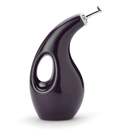 Rachael Ray Stoneware EVOO Oil Dispensing Bottle, Purple