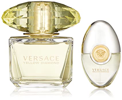 Versace Yellow Diamond 3 Piece Gift Set for Women, packaging may vary