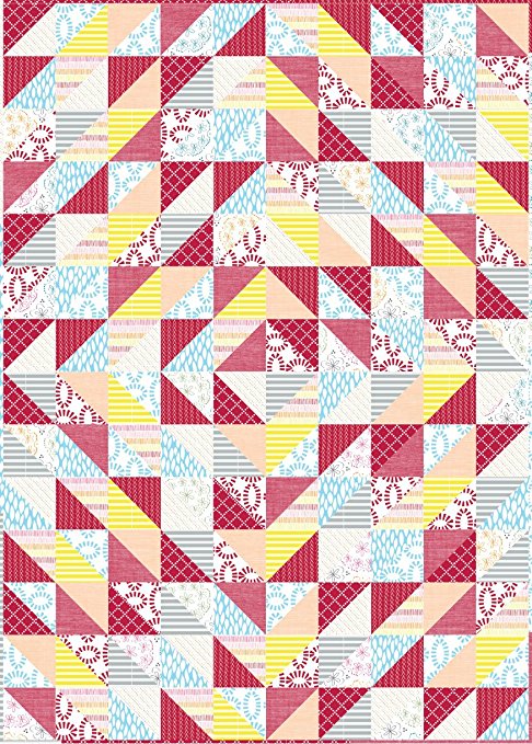 Connecting Threads Half-Square Triangle Fun Neighbors Quilt Kit