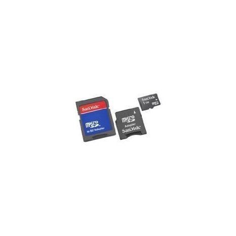 SanDisk 1GB Micro SD Card with SD Adapter & Mini SD 3-in-1 Memory Kit