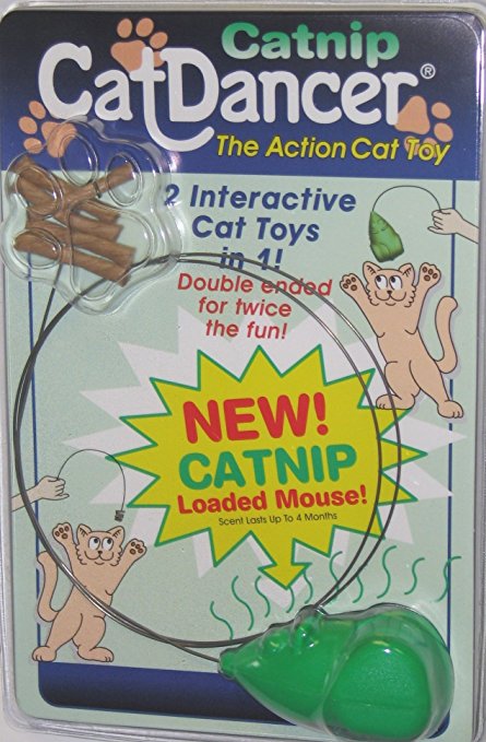 Cat Dancer 601 Catnip Cat Dancer Interactive Cat Toy