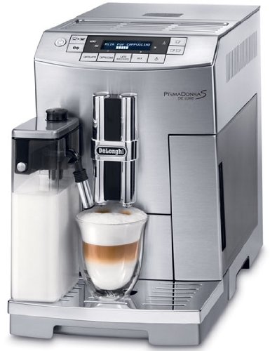 DeLonghi De’Longhi PrimaDonna S Deluxe Super Automatic Espresso Machine ECAM26455M