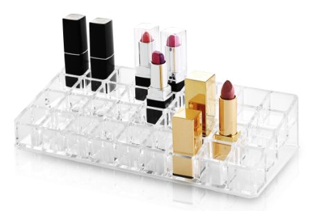 BINO Lips Galore 36 Compartment Acrylic Lipstick Organizer