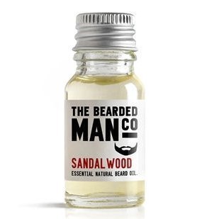 Sandalwood The Bearded Man Co Beard Oil Conditioner Mustache Male Grooming 10ml
