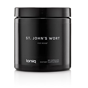 Elevated St John’s Wort Extract By Toniiq with 0.3% Standardized Hypericin | Superior St. Johns Wort for Mood Support and Enhancement | 90 Veggie Capsules