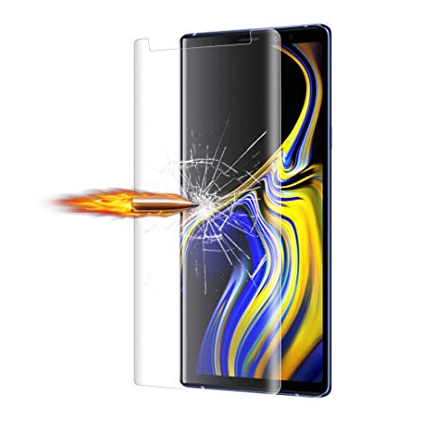 Samsung Galaxy Note 9 Tempered Glass Screen Protector, [HD Clear][Anti-Bubble][9H Hardness][Anti-Scratch][Anti-Fingerprint] Screen Protector Compatible with Note 9 …